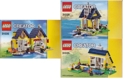 LEGO onderdeel Beach Hut (31035-1)