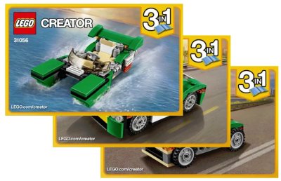 LEGO onderdeel Green Cruiser (31056-1)
