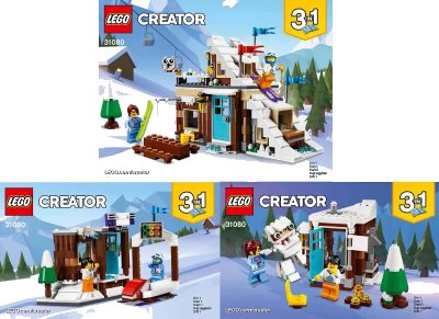 LEGO onderdeel Modular Winter Vacation (31080-1)