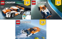 LEGO part Sunset Track Racer 31089-1