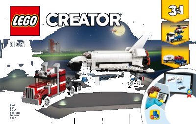 LEGO onderdeel Shuttle Transporter (31091-1)
