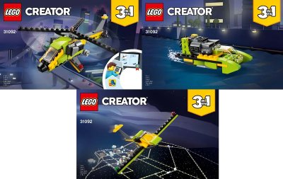 LEGO onderdeel Helicopter Adventure (31092-1)