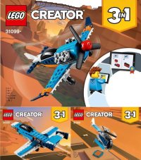 LEGO onderdeel Propeller Plane 31099-1