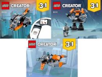 LEGO part Cyber Drone 31111-1