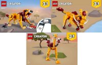 LEGO part Wild Lion 31112-1