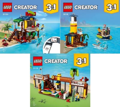 LEGO onderdeel Surfer Beach House (31118-1)