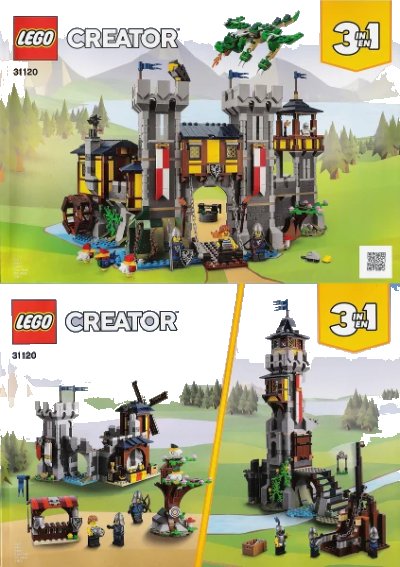 LEGO onderdeel Medieval Castle (31120-1)