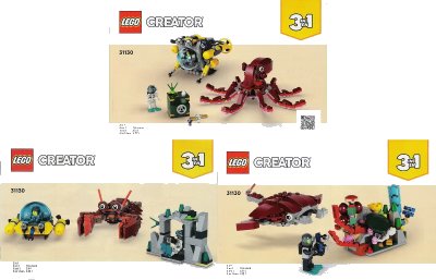 LEGO onderdeel Sunken Treasure Mission (31130-1)