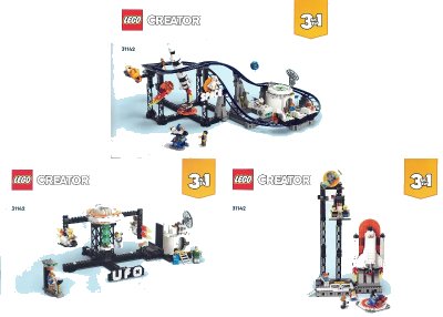 LEGO onderdeel Space Roller Coaster (31142-1)