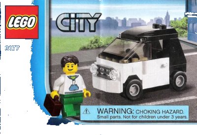 LEGO onderdeel Small Car (3177-1)