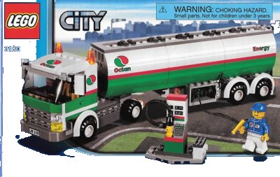 LEGO onderdeel Tank Truck (3180-1)