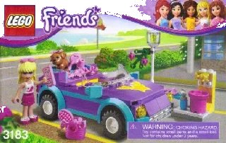 LEGO onderdeel Stephanie's Cool Convertible (3183-1)