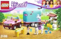 LEGO part Emma's  Horse Trailer 3186-1