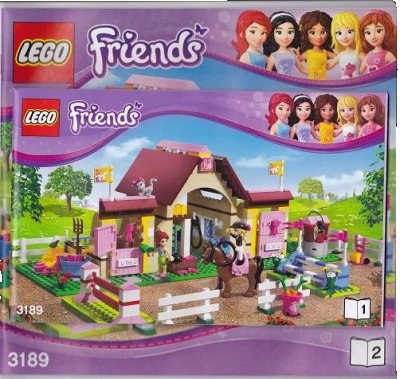 LEGO onderdeel Heartlake Stables (3189-1)