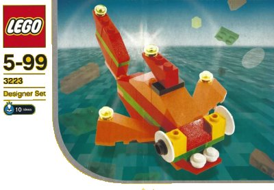 LEGO onderdeel Little Fish (3223-1)