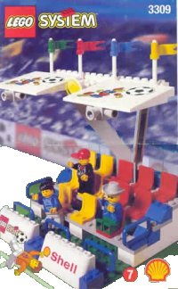 LEGO onderdeel Head Tribune 3309-1
