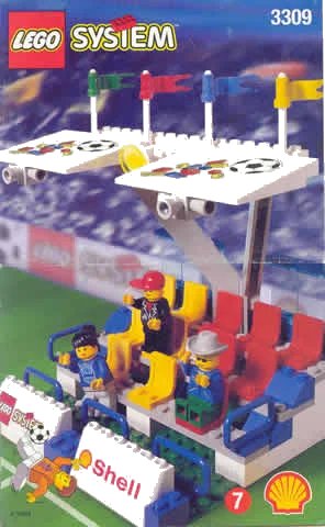 LEGO onderdeel Head Tribune (3309-1)