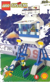 LEGO part Commentator and Press Box 3310-1