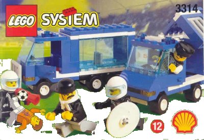 LEGO onderdeel Stadium Security (3314-1)