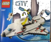 LEGO onderdeel Space Shuttle 3367-1