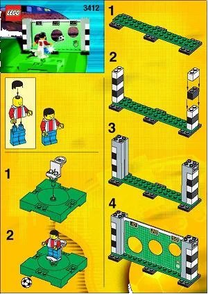 LEGO onderdeel Point Shooting (3412-1)