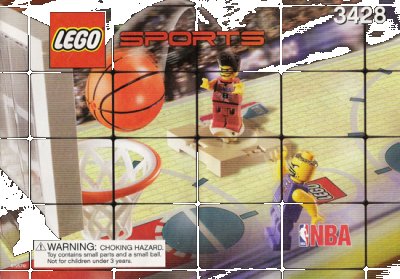 LEGO onderdeel One vs One Action (3428-1)