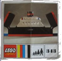 LEGO part Train Ferry 343-1