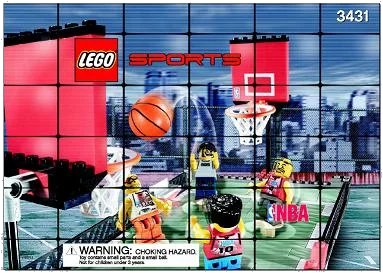 LEGO onderdeel Streetball 2 vs 2 (3431-1)