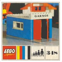 LEGO onderdeel Garage with Automatic Doors 348-1