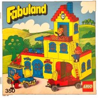 LEGO part Town Hall with Leonard Lion & Friends 350-3