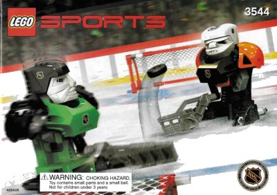 LEGO onderdeel Hockey Game Set (3544-1)