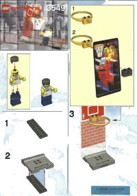 LEGO part Practice Shooting 3549-1