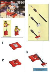 LEGO part Jump and Shoot 3550-1