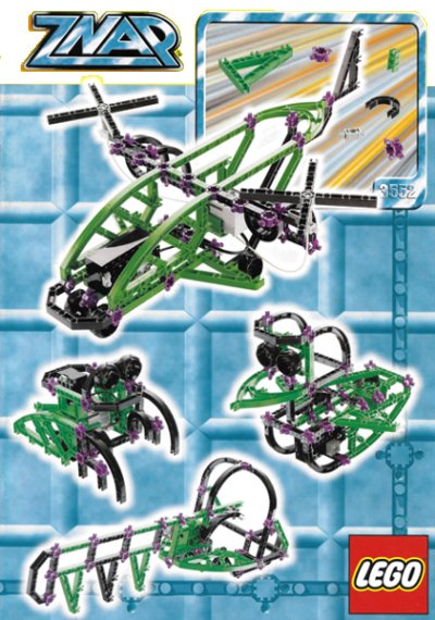 LEGO part Hover Sub with motor (3552-1)