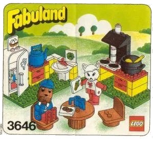 LEGO onderdeel Kitchen (3646-1)