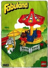 LEGO part Max Mouse's Carousel 3663-1