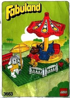 LEGO onderdeel Max Mouse's Carousel (3663-1)