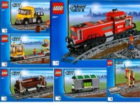 LEGO onderdeel Red Cargo Train 3677-1