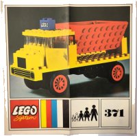 LEGO onderdeel Tipper Truck 371-1