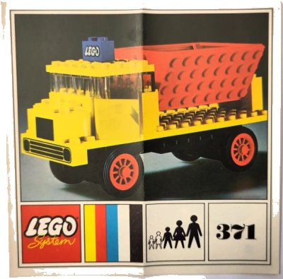 LEGO onderdeel Tipper Truck (371-1)