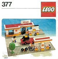 LEGO part Shell Service Station 377-1