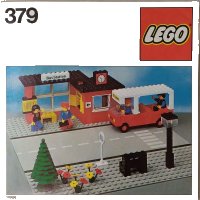 LEGO part Bus Station 379-1