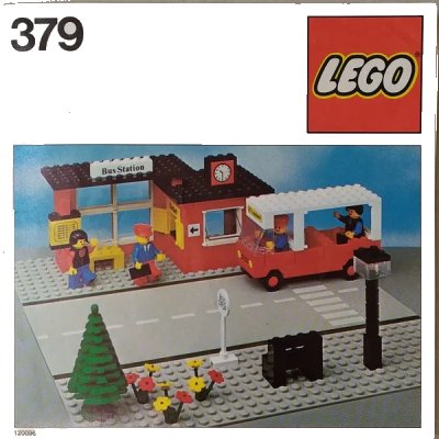 LEGO onderdeel Bus Station (379-1)