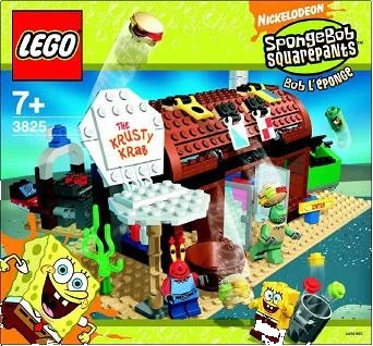 LEGO onderdeel Krusty Krab (3825-1)
