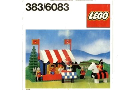 LEGO onderdeel Knight's Tournament (383-2)