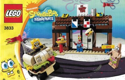 LEGO onderdeel Krusty Krab Adventures (3833-1)