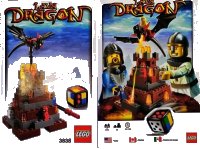 LEGO onderdeel Lava Dragon 3838-1