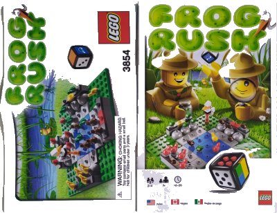 LEGO part Frog Rush (3854-1)