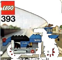 LEGO onderdeel Norton Motorcycle 393-1