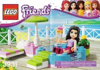 LEGO onderdeel Emma's Splash Pool 3931-1
